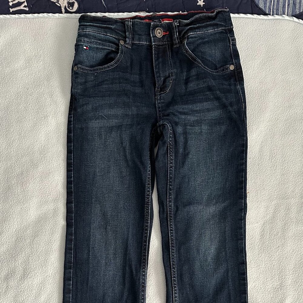 Tommy Hilfiger Boy's Revolution Slim Straight Leg Stretch Jean Size 7